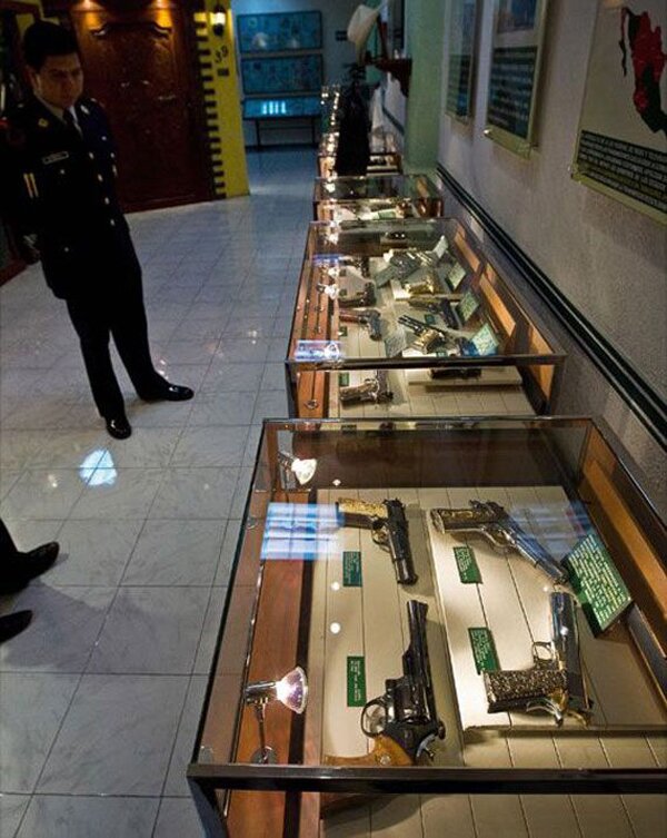 This drug lord had a gun collection bigger than most museum’s.