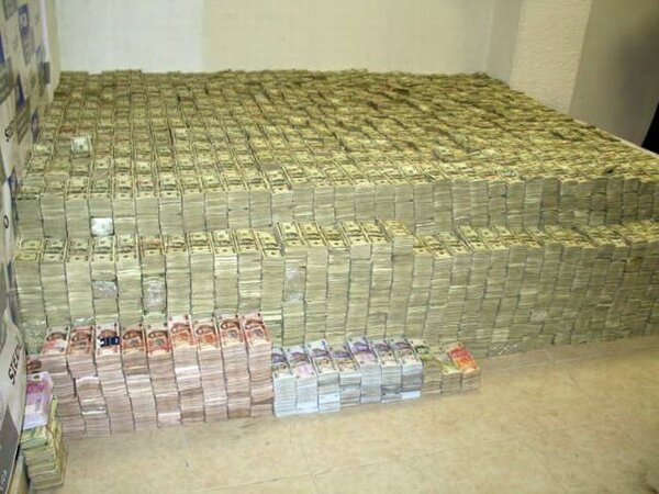 A cash pile this size is approximately $200 million.